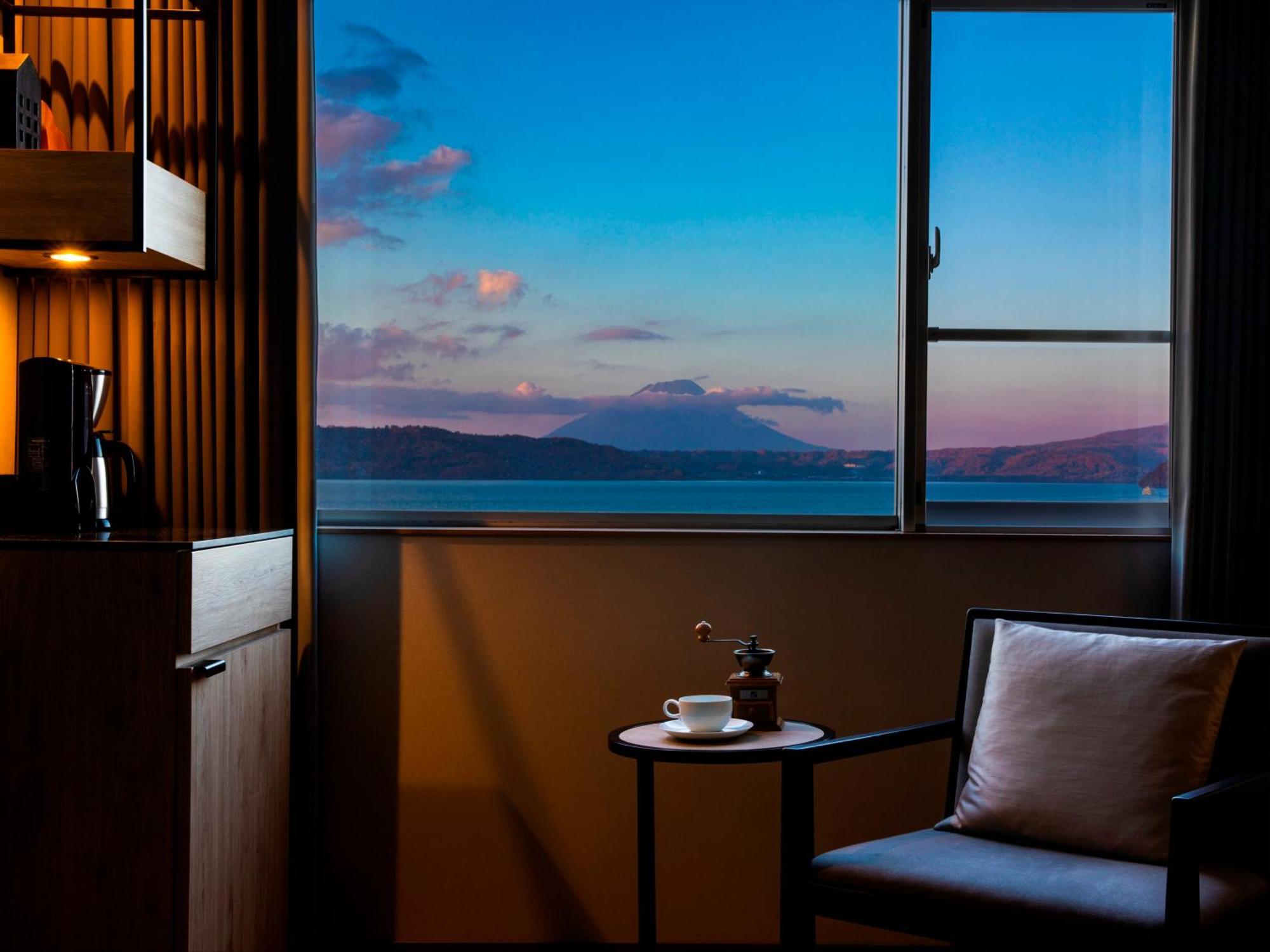 The Lake View Toya Nonokaze Resort Toyako Kültér fotó