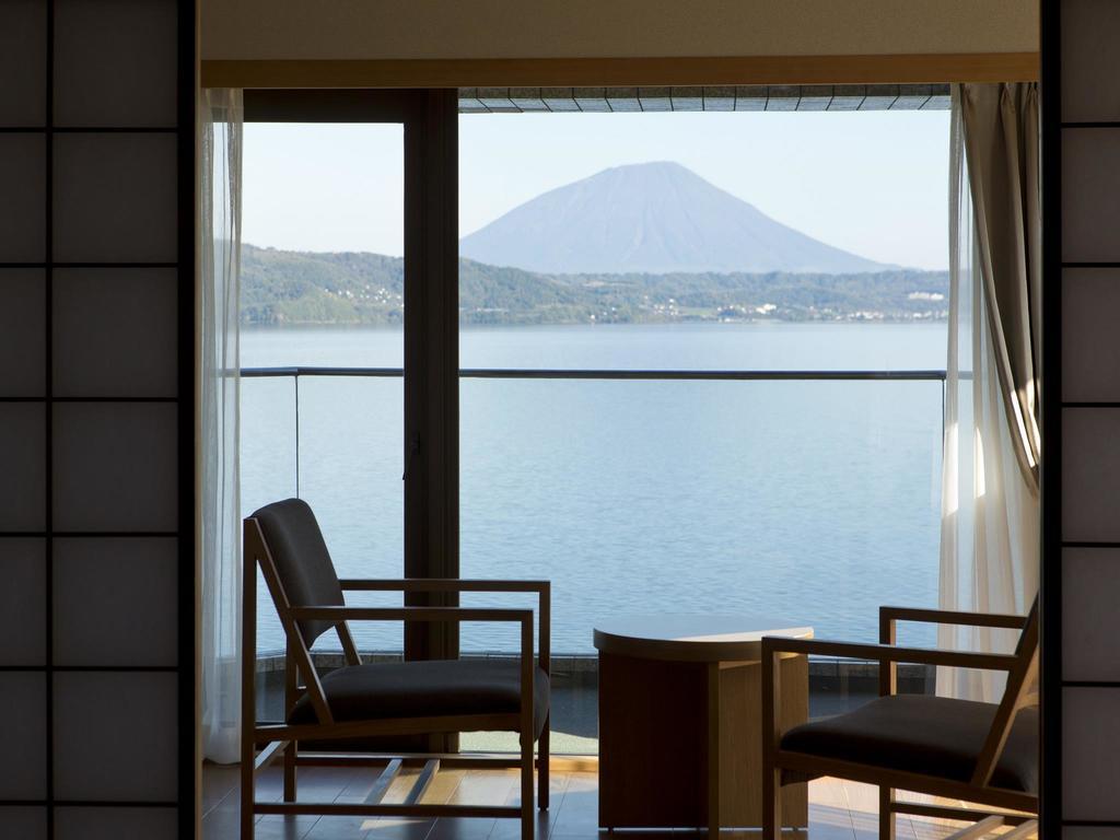 The Lake View Toya Nonokaze Resort Toyako Kültér fotó