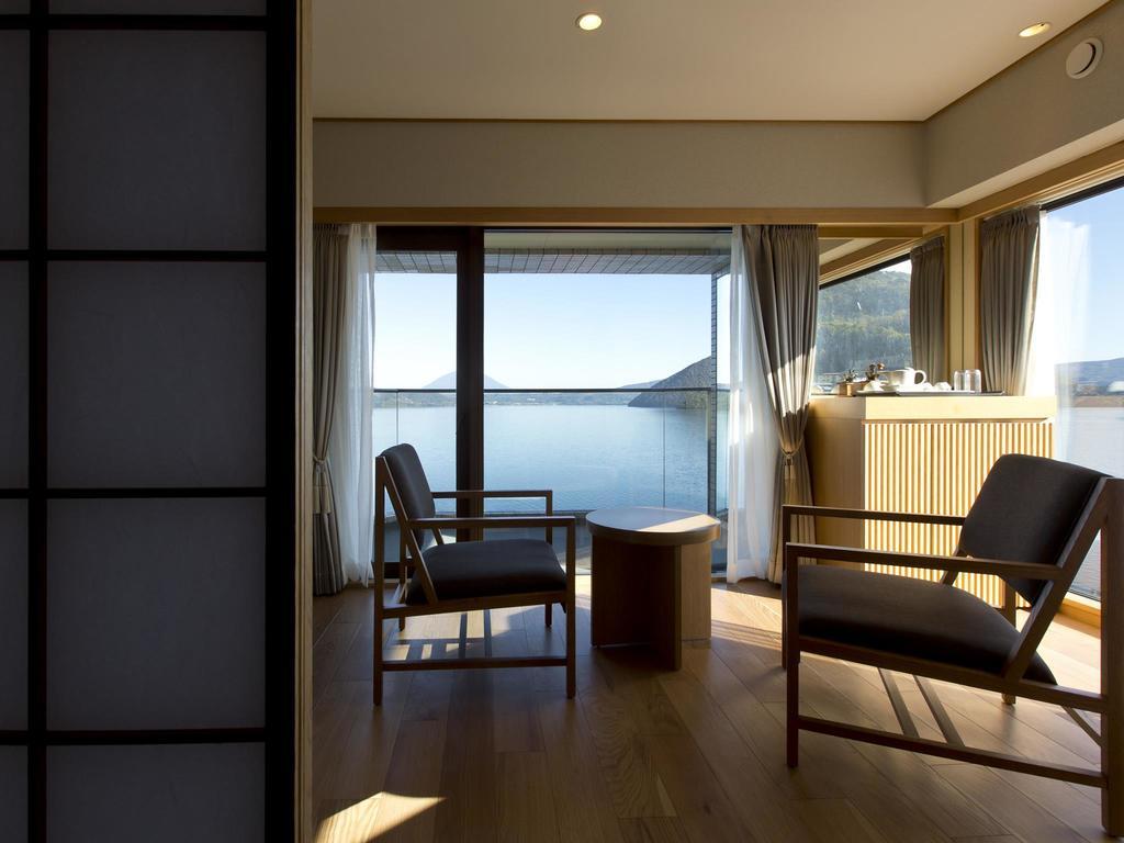 The Lake View Toya Nonokaze Resort Toyako Kültér fotó